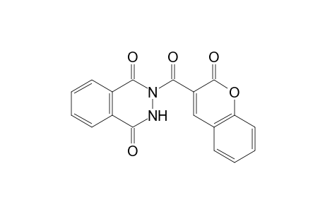 2-(2-Oxo-2H-chromene-3-carbonyl)-2,3-dihydrophthalazine-1,4-dione