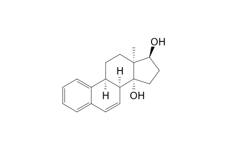 rac-(8.alpha.,9.alpha.,13.alpha.,14.alpha.,17.beta.)-Estra-1(10),2,4,6-tetraene-14,17-diol