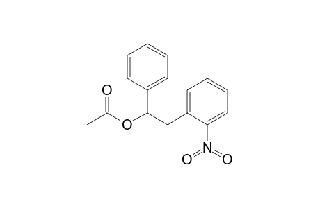 2-(2-Nitrophenyl)-1-phenylethyl acetate