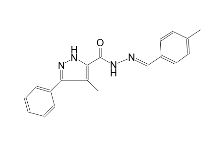 1H-pyrazole-5-carboxylic acid, 4-methyl-3-phenyl-, 2-[(E)-(4-methylphenyl)methylidene]hydrazide