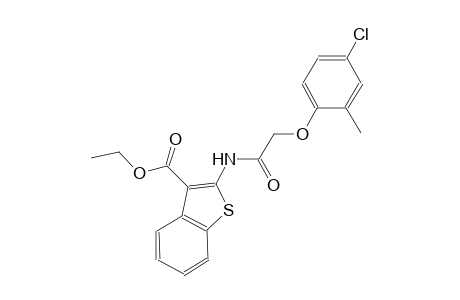ethyl 2-{[(4-chloro-2-methylphenoxy)acetyl]amino}-1-benzothiophene-3-carboxylate