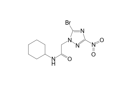2-(5-Bromo-3-nitro-1H-1,2,4-triazol-1-yl)-N-cyclohexylacetamide