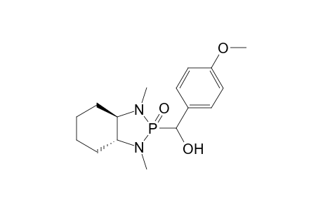 (trans)-Octahydro-.alpha.-(4'-methoxyphenyl)-1,3-dimethyl-2H-1,3,2-benzodiazaphosphole-2-methanol - 2-oxide