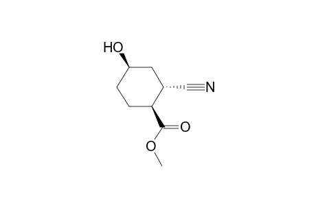 (1S,2S,4R)-2-cyano-4-hydroxy-1-cyclohexanecarboxylic acid methyl ester