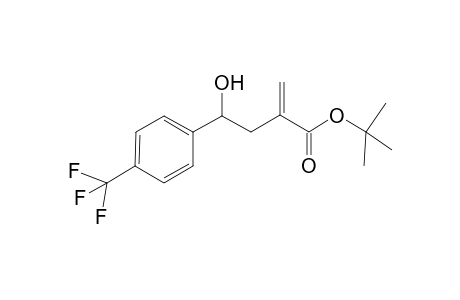 Tert-Butyl 4-Hydroxy-2-methylene-4-(4-(trifluoromethyl)phenyl)butanoate