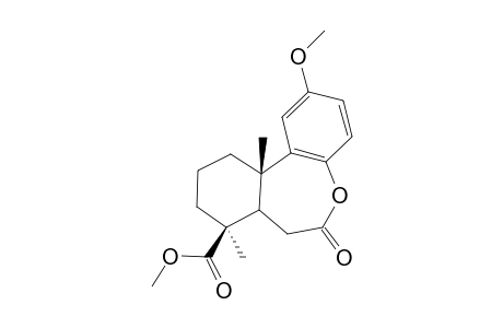 Methyl 12-methoxy-7-oxo-7a-oxa-7-homopodocarpa-8,11,13-trien-19-oate