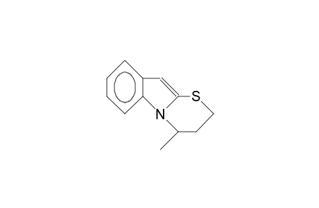 4-Methyl-2,3,4,5-tetrahydro-thiopyrano(3,2-A)indole