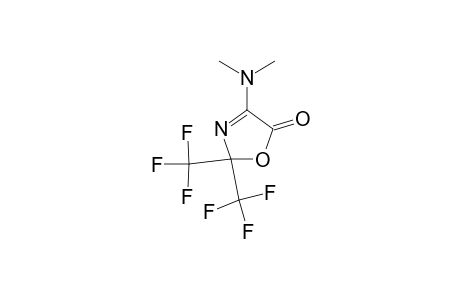 4-(dimethylamino)-2,2-bis(trifluoromethyl)-1,3-oxazol-5-one