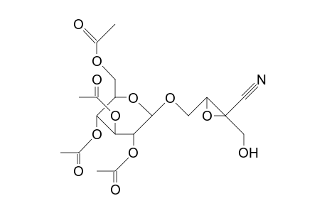 Sarmentosine epoxide tetraacetate