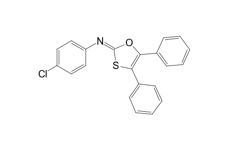 (Z)-2-(4-Chlorophenylimino)-4,5-diphenyl-1,3-oxathiole