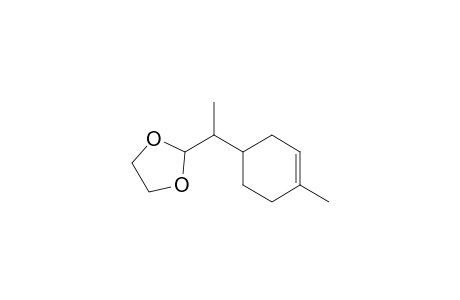 1,3-Dioxolane, 2-[1-(4-methyl-3-cyclohexen-1-yl)ethyl]-