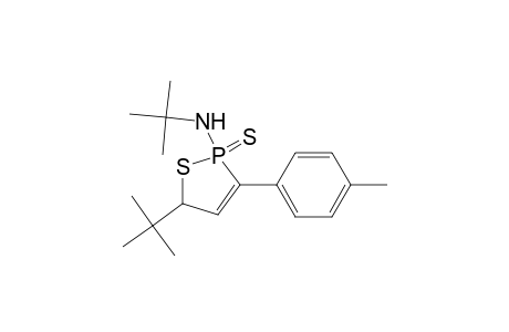 1,2-Thiaphosphol-2(5H)-amine, N,5-bis(1,1-dimethylethyl)-3-(4-methylphenyl)-, 2-sulfide