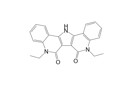 5,8-Diethyl-13H-diquinolino[4,3-b;3,4-d]pyrrole-6,7(5H,8H)-dione