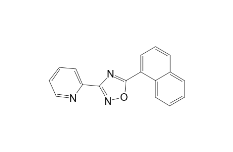 3-(2-pyridyl)-5-(1-naphthyl)-1,2,4-oxadiazole