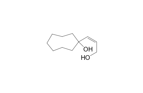 1-(3-Hydroxy-(Z)-prop-1-enyl)-cyclooctan-1-ol