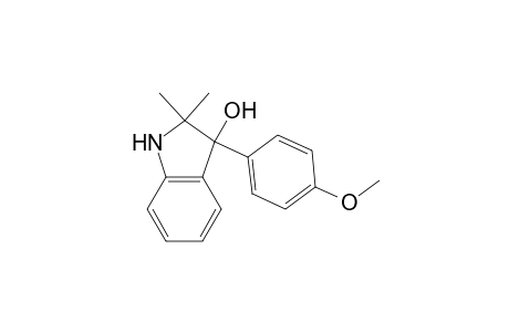 3-(4-Methoxyphenyl)-2,2-dimethylindolin-3-ol