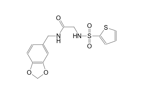 acetamide, N-(1,3-benzodioxol-5-ylmethyl)-2-[(2-thienylsulfonyl)amino]-