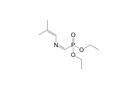 Diethyl (E)-{[(Z)-2-Methylprop-1-enyl]imino}methylphosphonate