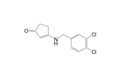3-[(3,4-dichlorobenzyl)amino]-2-cyclopenten-1-one