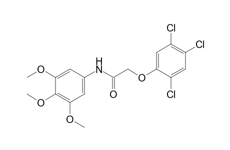 2-(2,4,6-trichlorophenoxy)-3',4',5'-trimethoxyacetanilide