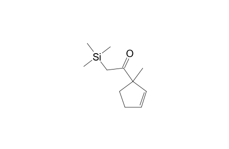 1-(1-Methyl-2-cyclopenten-1-yl)-2-(trimethylsilyl)ethanone