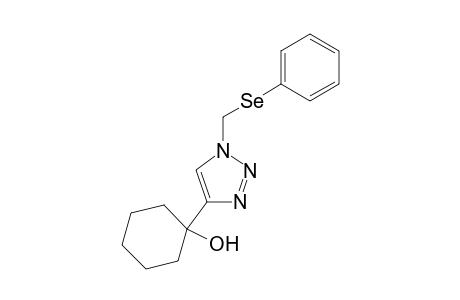(1-(Phenylselanylmethyl)-1,2,3-triazol-4-yl)cyclohexanol