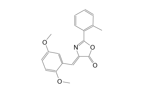 (4Z)-4-(2,5-dimethoxybenzylidene)-2-(2-methylphenyl)-1,3-oxazol-5(4H)-one