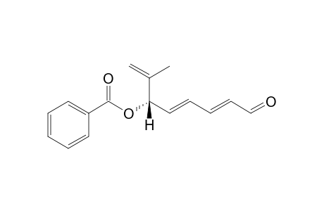 1-Formyl-6-methylhepta-1,3,6-trien-5-yl benzoate