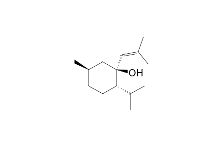 (1R*,2S*,5R*)-2-isopropyl-5-methyl-1-(2-methyl-1-propenyl)cyclohexanol