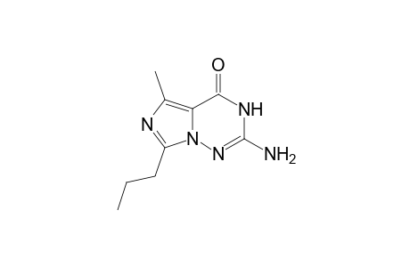 2-amino-5-methyl-7-propylimidazo[5,1-f][1,2,4]triazin-4(3H)-one