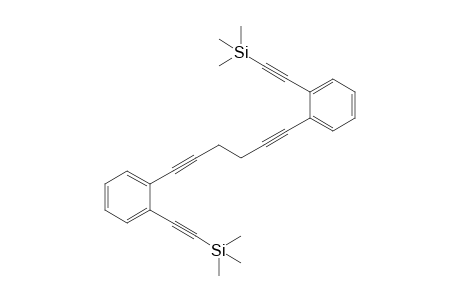 1,6-Bis(2'-(trimethylsilylethynyl)phenyl)-1,5-hexadiyne