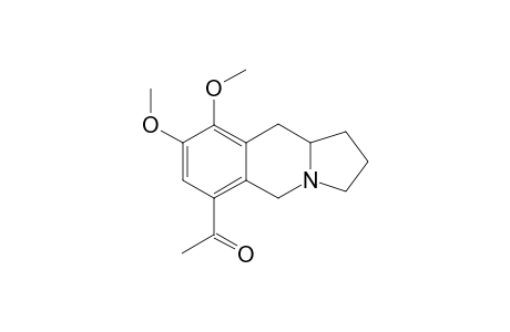 4-Acetyl-1,2-dimethoxy-5,7,8,9,9a,10-hexahydro-pyrrolo[1,2-b]isoquinoline