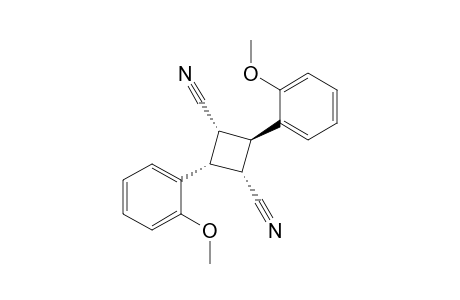 (1.alpha.,2.alpha.,3.alpha.,4.beta.)-2,4-bis(2-methoxyphenyl)cyclobutane-1,3-dinitrile