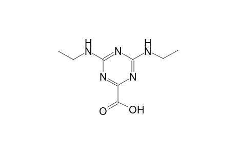 4,6-bis(ethylamino)-1,3,5-triazine-2-carboxylic acid