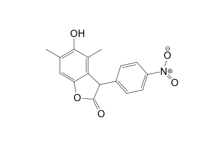 5-Hydroxy-4,6-dimethyl-3-(4-nitrophenyl)benzofuran-2(3H)-one
