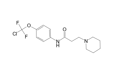 N-[4-(Chloro-difluoro-methoxy)-phenyl]-3-piperidin-1-yl-propionamide