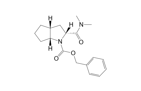 (1R,3R,5R)-2-(Benzyloxycarbonyl)-2-azabicyclo[3.3.0]octane-3-carboxylic acid N,N-dimethylamide