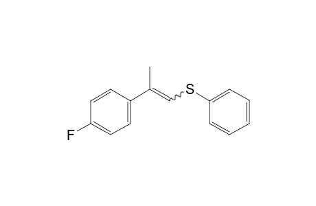 (2-(4-Fluorophenyl)prop-1-en-1-yl)(phenyl)sulfane