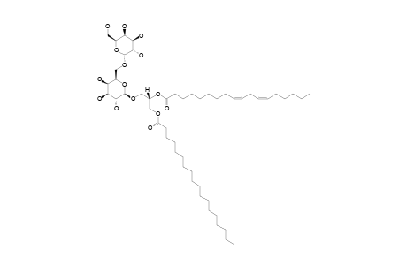 (2S)-1-O-OCTADECANOYL-2-O-(9Z,12Z-OCTADECADIENOYL)-3-O-[ALPHA-D-GALACTOPYRANOSYL-(1''->6')-O-BETA-D-GALACTOPYRANOSIDE]-GLYCEROL