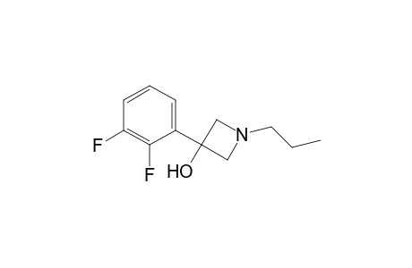 3-(2,3-difluorophenyl)-1-propylazetidin-3-ol