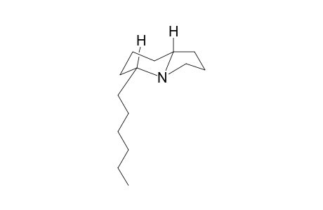 5-Hexylindolizidine