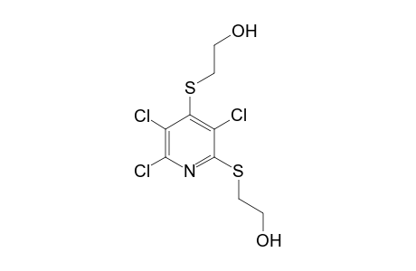 2,2'-[3,5,6-Trichloropyridin-2,4-diyl)disulfanyl]diethanol