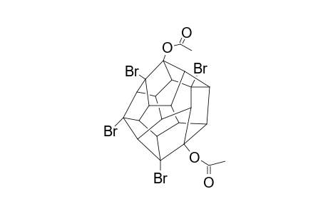 3,11,14,16-Tetrabromoundecacyclo[9.9.0.0(2,9).0(3,7).0(4,20).0(5,18).0(6,16).0(8,15).0(10,14).0(12,19).0(13,17)]icosane-1,6-diyl diacetate