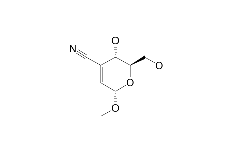 METHYL-3-CYANO-2,3-DIDEOXY-ALPHA-D-ERYTHRO-HEX-2-ENOPYRANOSIDE