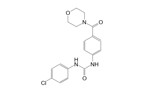 N-(4-chlorophenyl)-N'-[4-(4-morpholinylcarbonyl)phenyl]urea