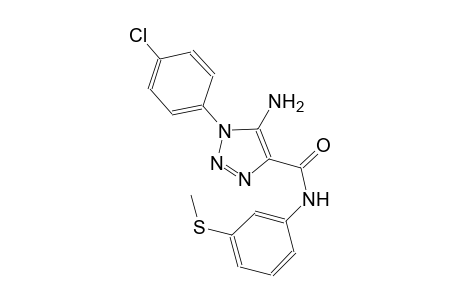 1H-1,2,3-triazole-4-carboxamide, 5-amino-1-(4-chlorophenyl)-N-[3-(methylthio)phenyl]-