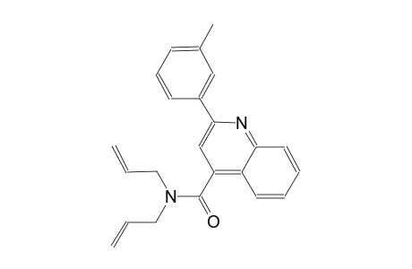N,N-diallyl-2-(3-methylphenyl)-4-quinolinecarboxamide
