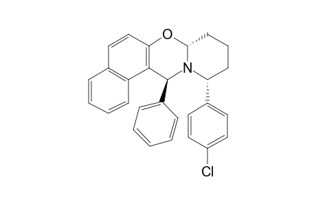 (7aR,11R,13S)-11-(4-Chlorophenyl)-13-phenyl-8,9,10,11-tetrahydro-7aH,13H-naphtho[1,2-e]pyrido[2,1-b][1,3]oxazine