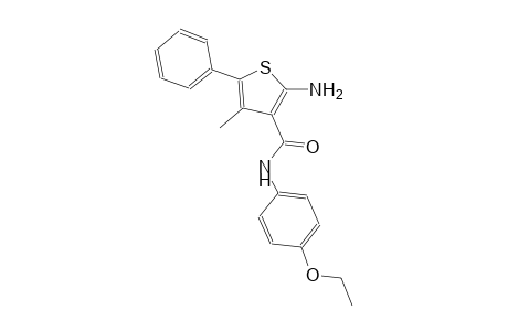 3-thiophenecarboxamide, 2-amino-N-(4-ethoxyphenyl)-4-methyl-5-phenyl-