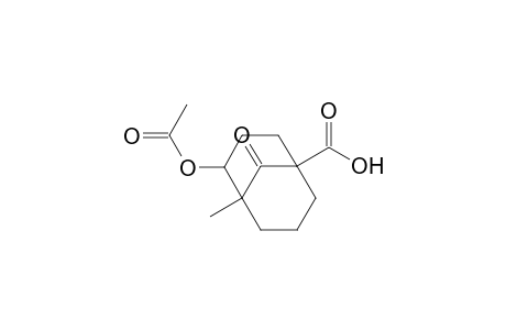 4-exo-Acetoxy-5-methylbicyclo[3.3.1]nonan-9-one-1-carboxylic Acid